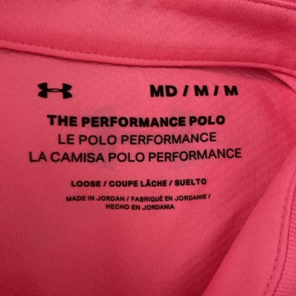 Men’s Under Armour Performance polo. Size medium. - Picture 2 of 4